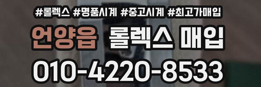 언양읍 롤렉스 매입