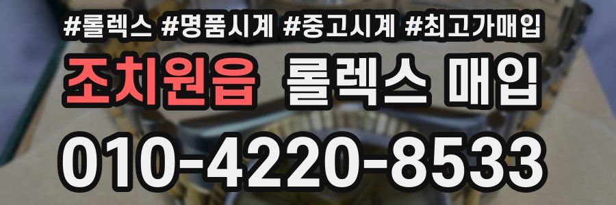 조치원읍 롤렉스 매입