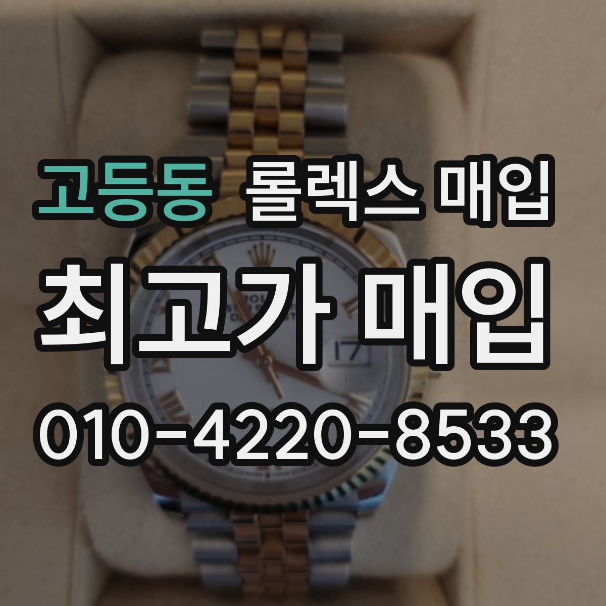 고등동 롤렉스 매입