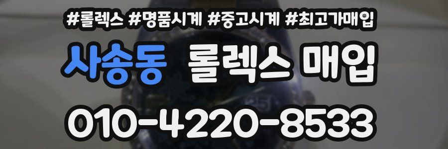 사송동 롤렉스 매입