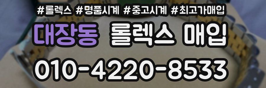 대장동 롤렉스 매입
