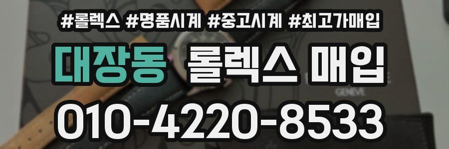 대장동 롤렉스 매입