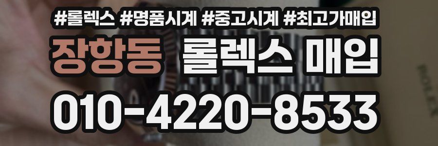 장항동 롤렉스 매입