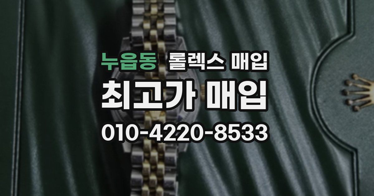 누읍동 롤렉스 매입