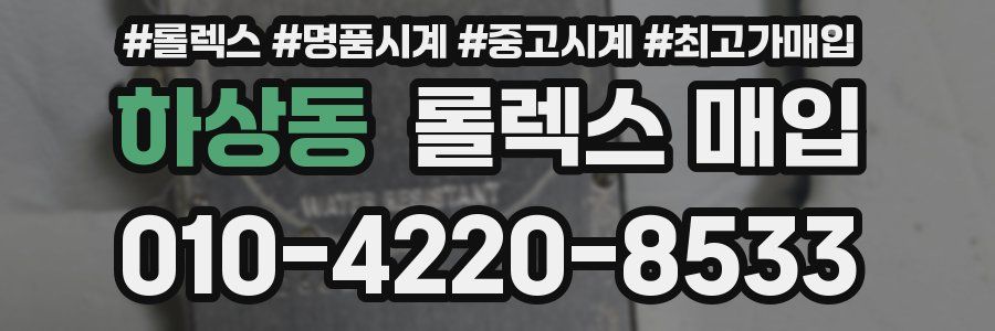 하상동 롤렉스 매입