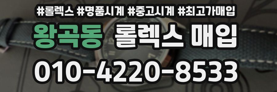 왕곡동 롤렉스 매입