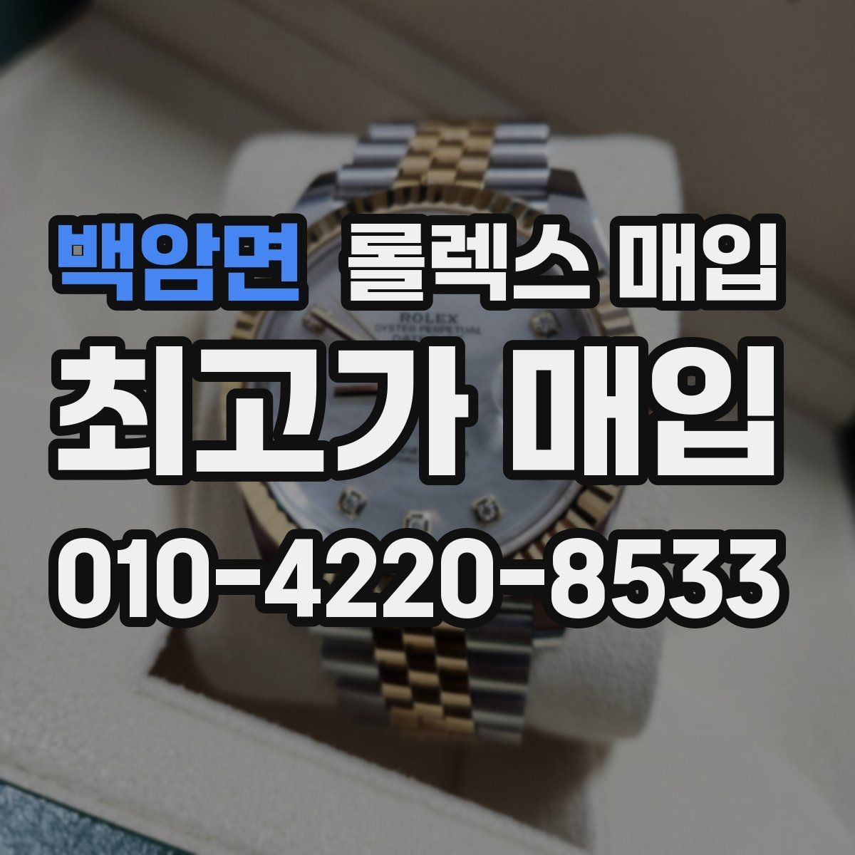 백암면 롤렉스 매입 선호 색상과 비선호 색상 차이