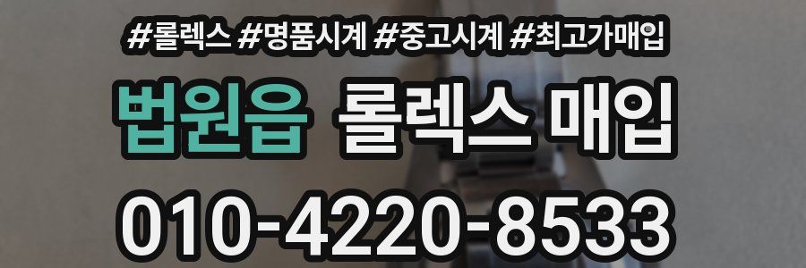 법원읍 롤렉스 매입