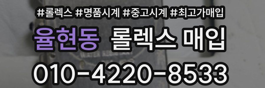 율현동 롤렉스 매입