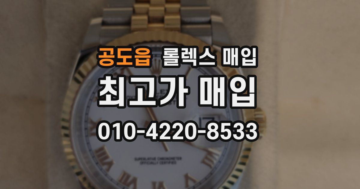 공도읍 롤렉스 매입