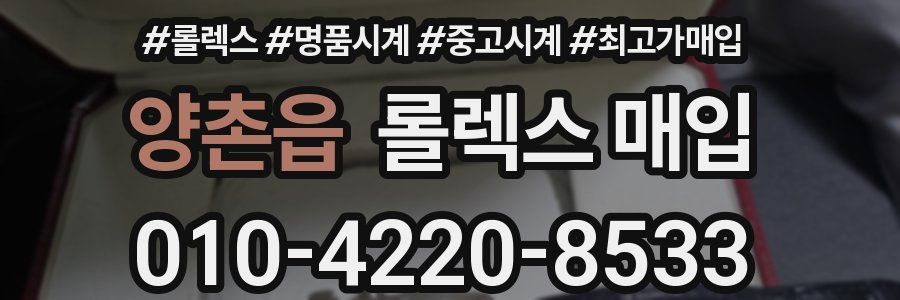 양촌읍 롤렉스 매입