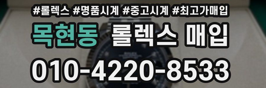 목현동 롤렉스 매입