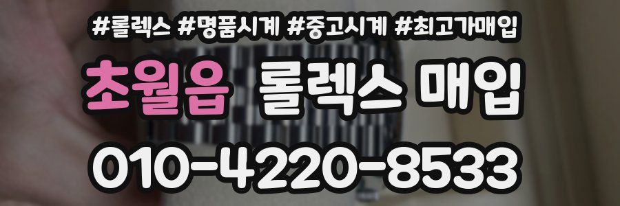 초월읍 롤렉스 매입