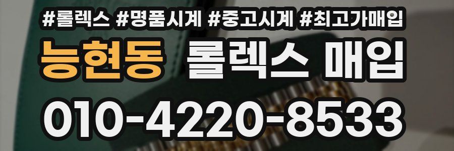 능현동 롤렉스 매입