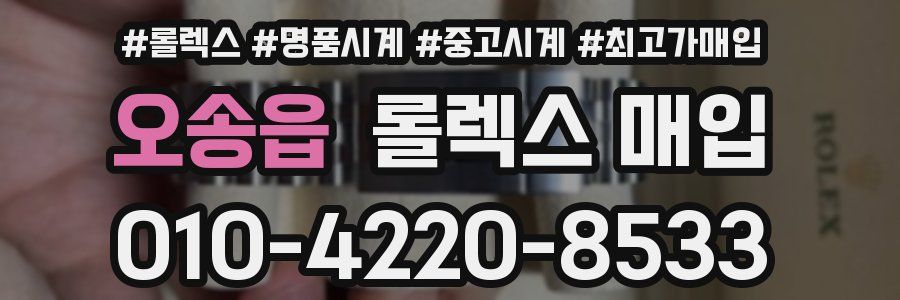 오송읍 롤렉스 매입