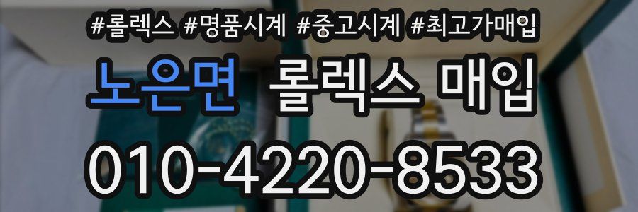 노은면 롤렉스 매입