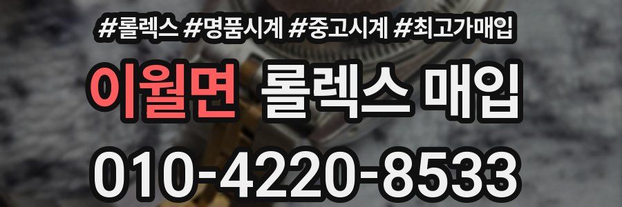이월면 롤렉스 매입