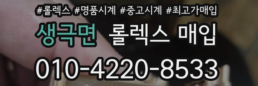 생극면 롤렉스 매입
