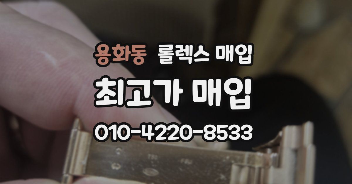 용화동 롤렉스 매입