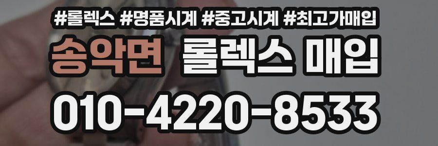 송악면 롤렉스 매입