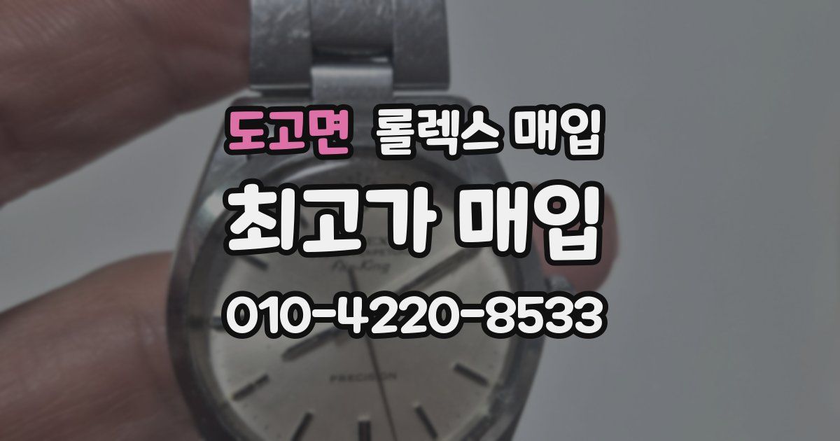 도고면 롤렉스 매입
