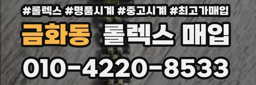 금화동 롤렉스 매입