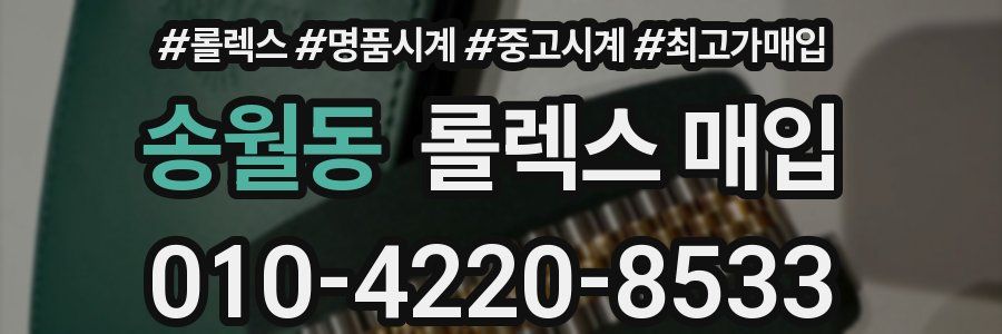 송월동 롤렉스 매입