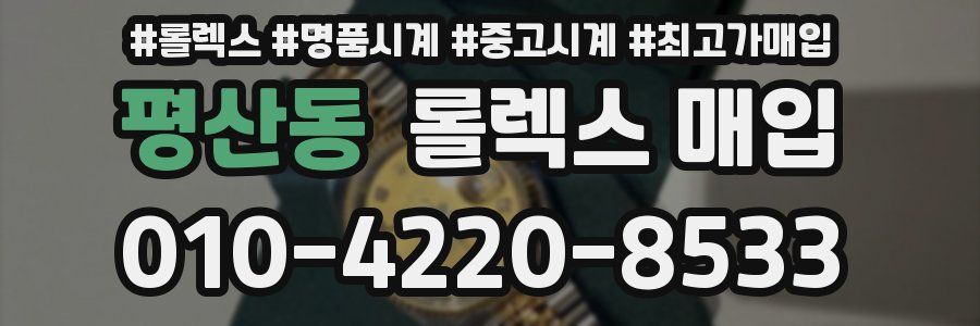평산동 롤렉스 매입