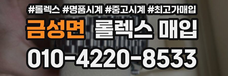 금성면 롤렉스 매입