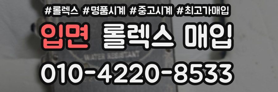 입면 롤렉스 매입