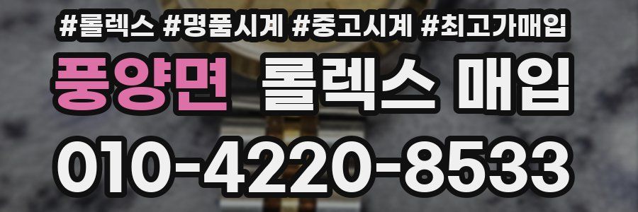 풍양면 롤렉스 매입