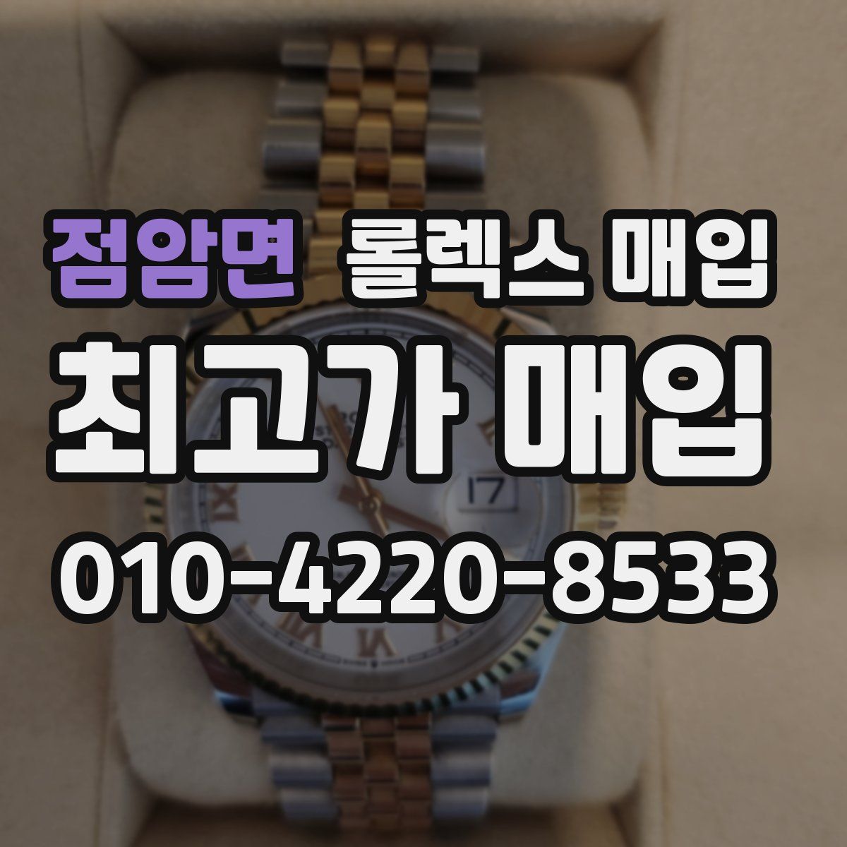 점암면 롤렉스 매입