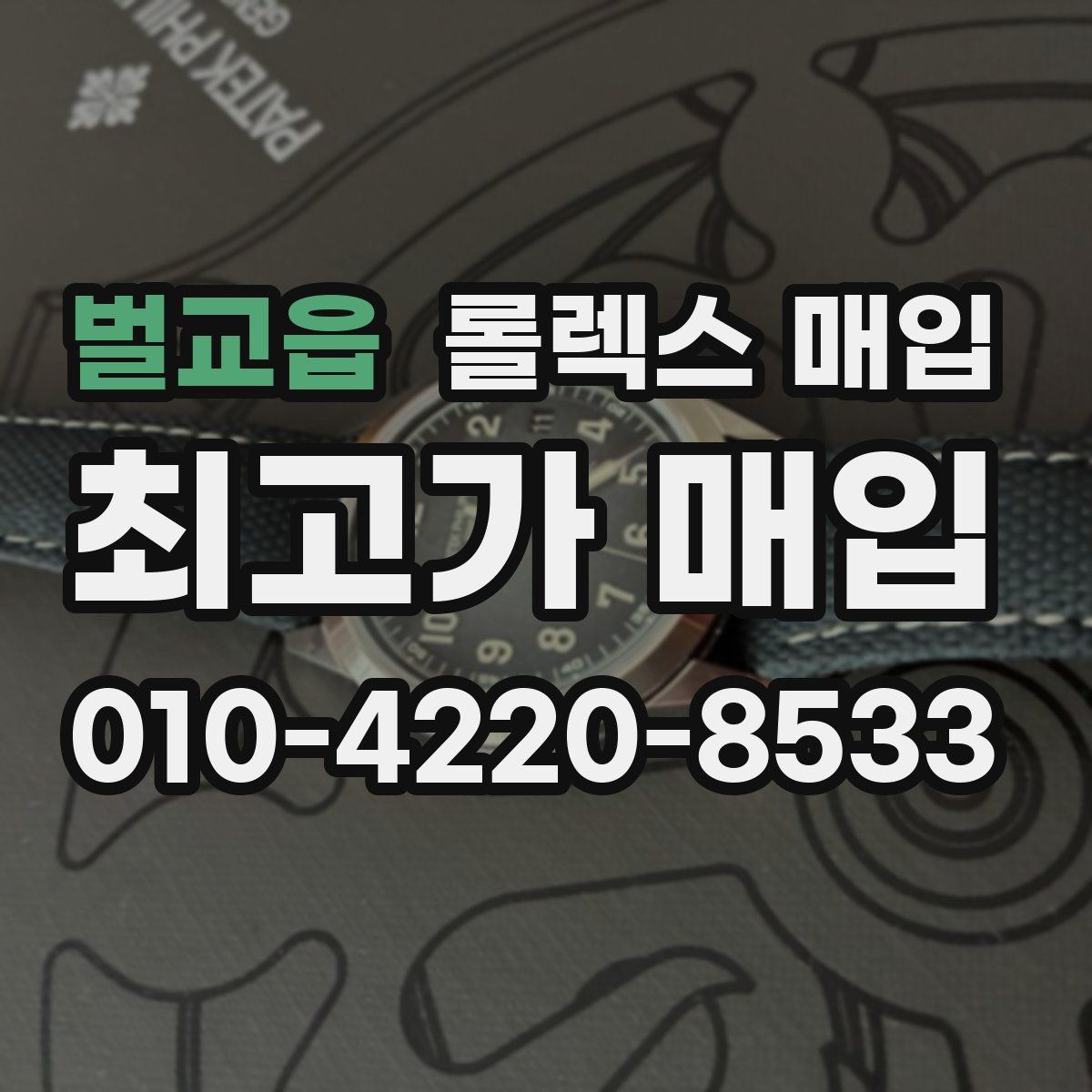 벌교읍 롤렉스 매입