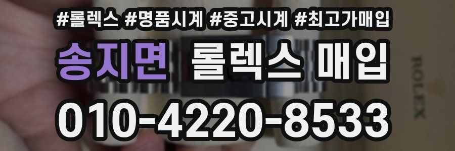 송지면 롤렉스 매입