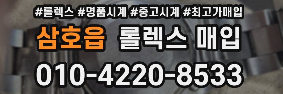 삼호읍 롤렉스 매입