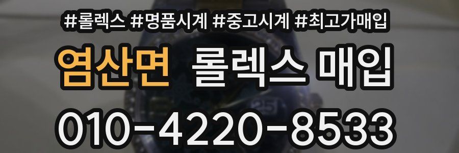 염산면 롤렉스 매입