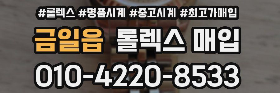 금일읍 롤렉스 매입