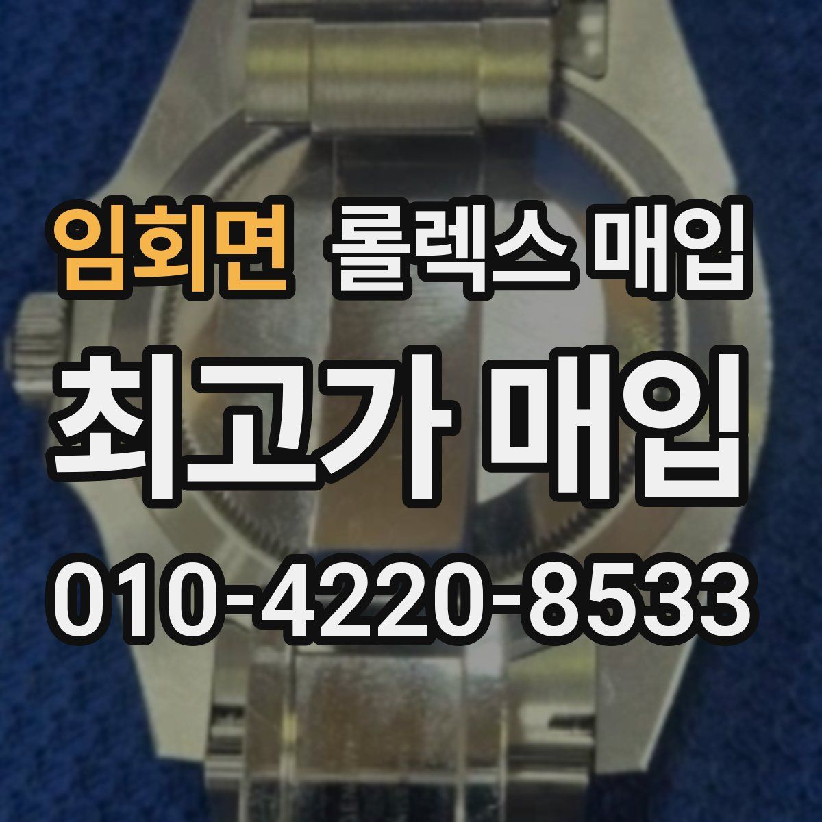 임회면 롤렉스 매입