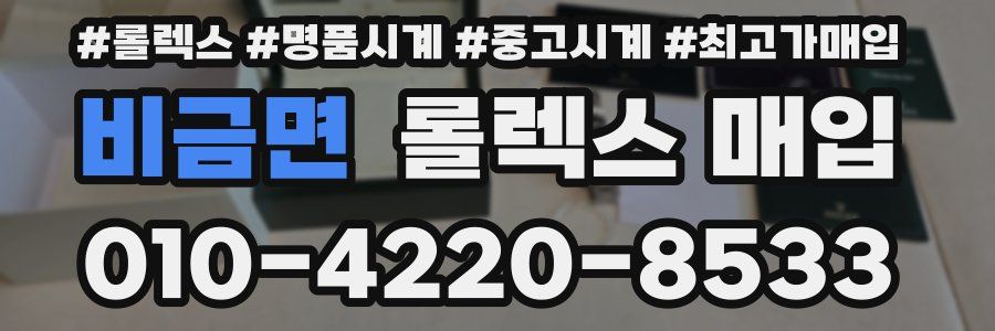 비금면 롤렉스 매입