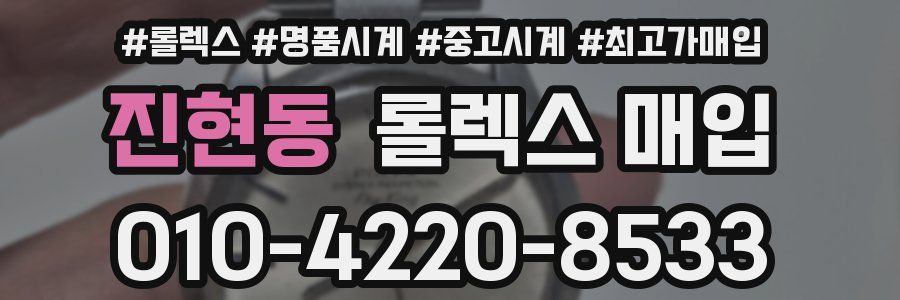 진현동 롤렉스 매입
