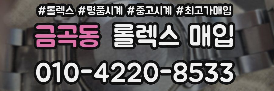 금곡동 롤렉스 매입