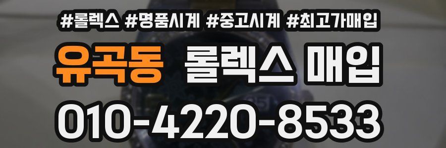 유곡동 롤렉스 매입