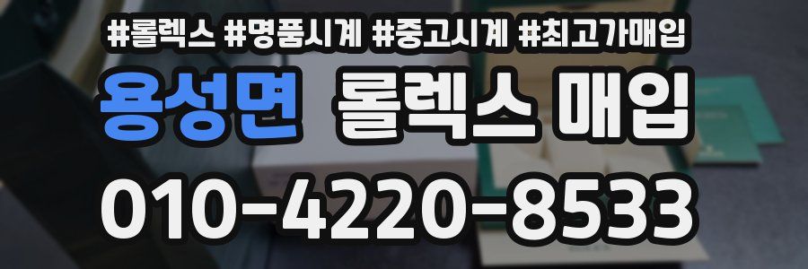 용성면 롤렉스 매입
