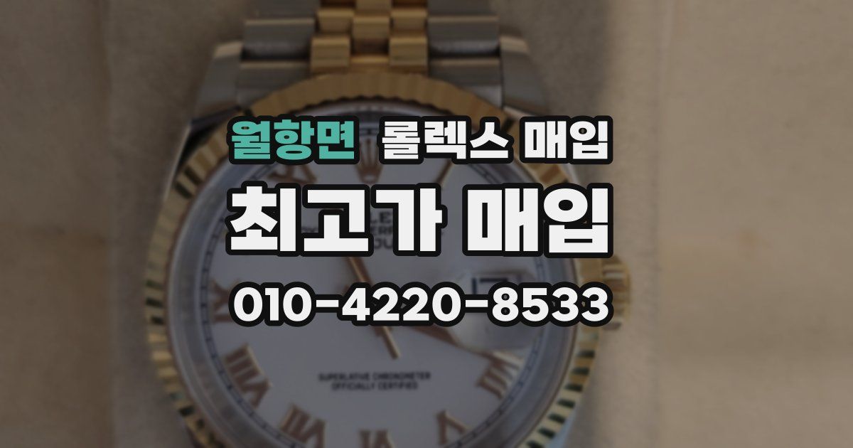 월항면 롤렉스 매입