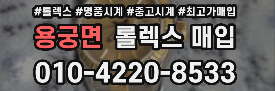용궁면 롤렉스 매입