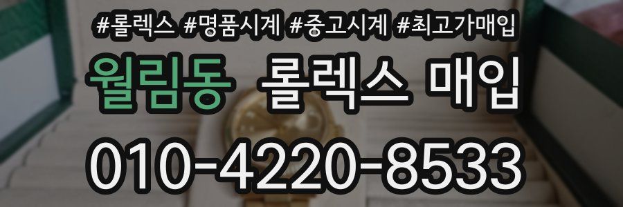 월림동 롤렉스 매입