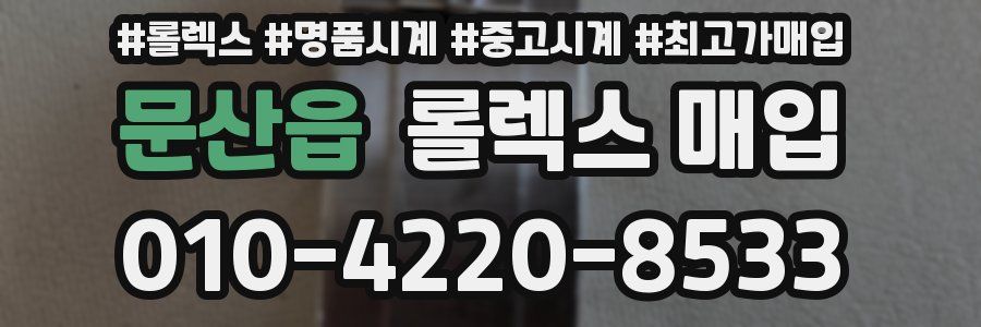 문산읍 롤렉스 매입