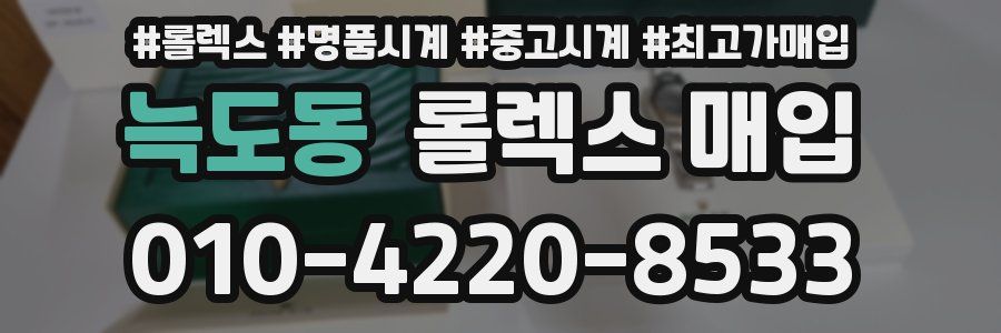 늑도동 롤렉스 매입