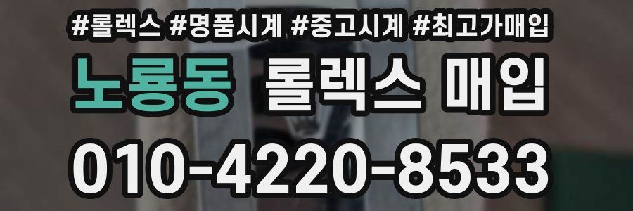 노룡동 롤렉스 매입