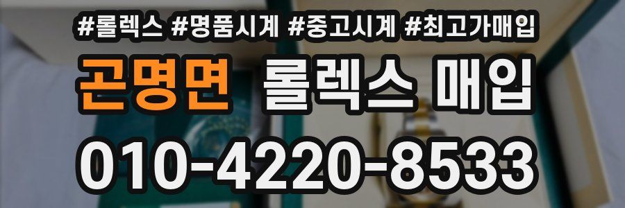 곤명면 롤렉스 매입